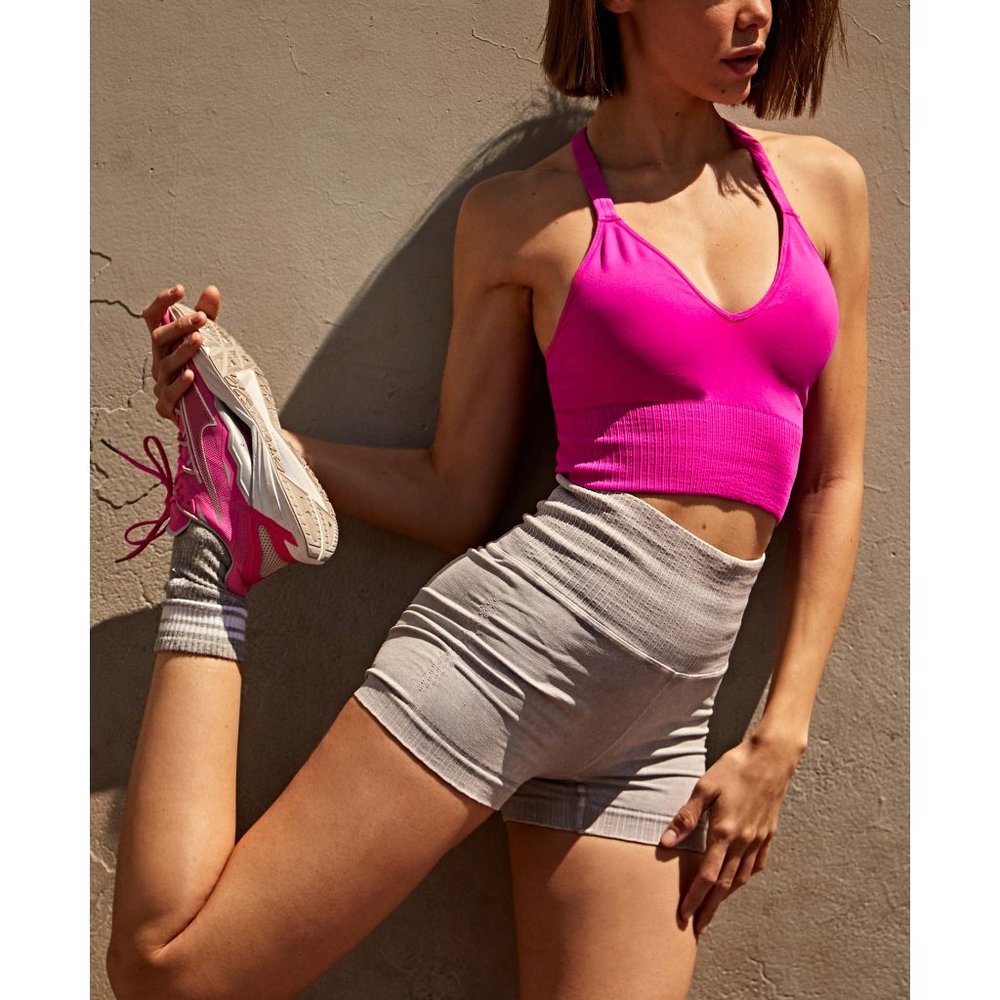FP Movement Good Karma Crop Top / Living Magenta